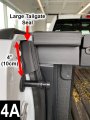 Esi Ultimate Tailgate Seal With Taper Compatible Ram Rambox And A Multifunction