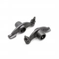 Uxcell Pair Silver Tone Metal Valve Motorcycle Rocker Arms Arm Assembly For Gy6-125