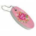 Graphics More I Love You Flower Heart Wreath Floating Keychain Oval Foam Fishing Boat Buoy Key Float