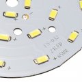 Uxcell Led Chip Bulb 300ma 12w 24 Leds 5730 Surface Mounted Devices Module Aluminum Board Pure White Super Bright 85mm Dia 2pcs