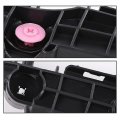 G-plus Rear Bumper Support Bracket Left Right Side Compatible With Toyota Rav4 521550r030 521560r030 2013-2015 Black