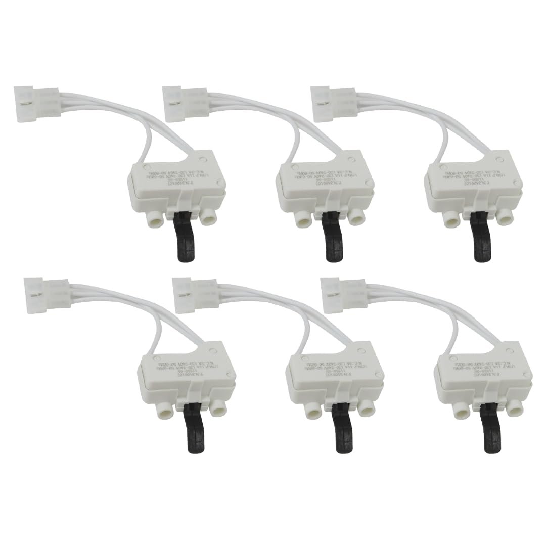 Version 6x Dryer Door Switch For Replacement Parts Number 528948 Ah346704 Ea346704