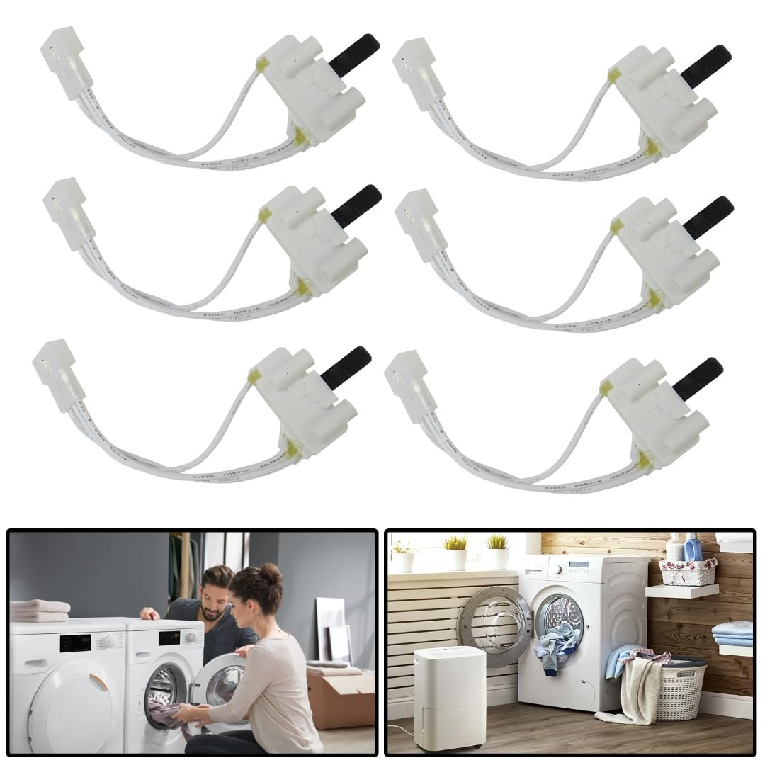 Version 6x Dryer Door Switch For Replacement Parts Number 528948 Ah346704 Ea346704