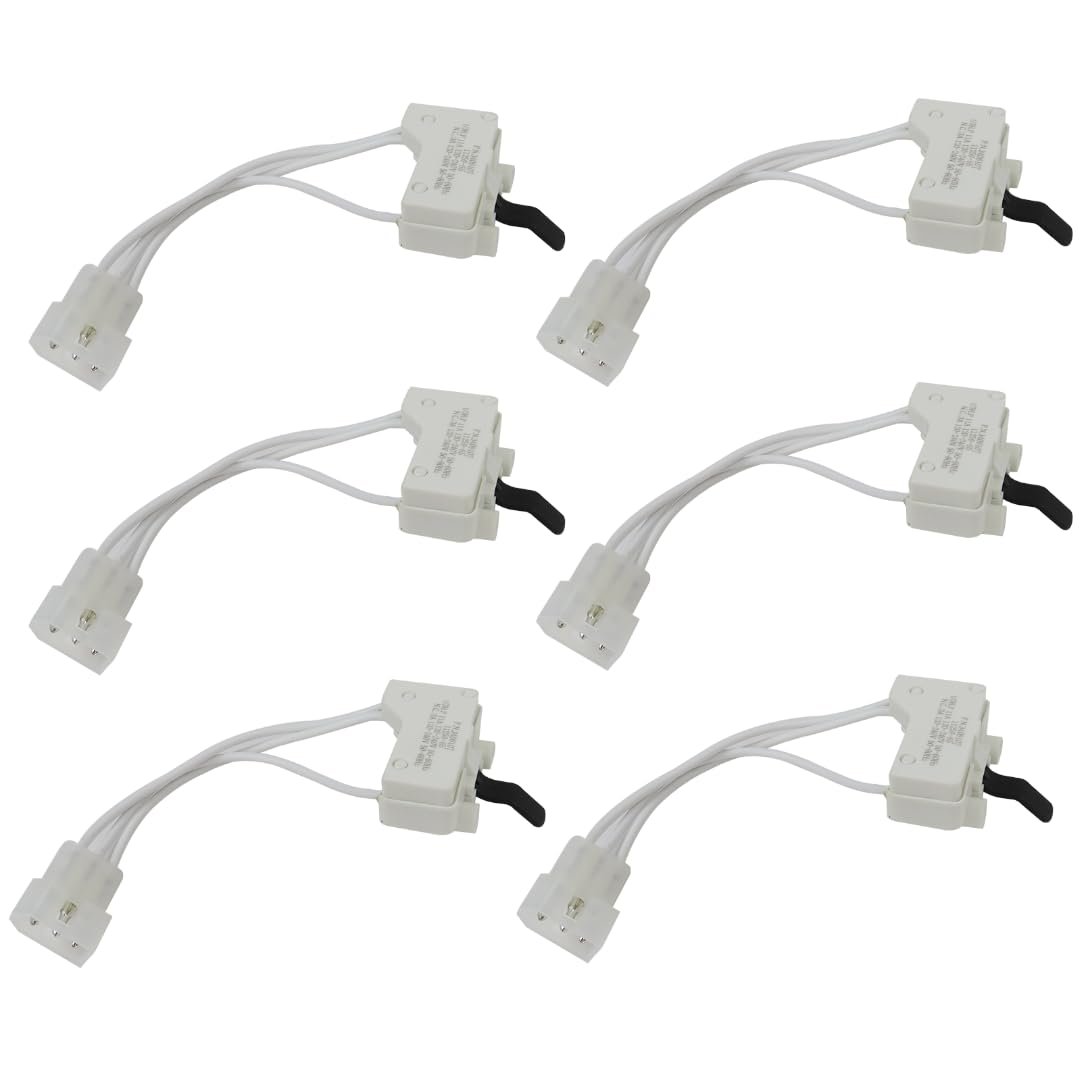 Version 6x Dryer Door Switch For Replacement Parts Number 528948 Ah346704 Ea346704