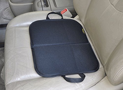 WINGOFFLY 3 Pack Thicken Front and Rear Car Seat Cushion Nonslip Car Interior Seat Cover Pad Mat Fit for Auto Vehicle Black 