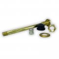 Four Tr573a 4 3 8 Inch Straight Truck And Bus Tire Brass Valve Stems For 22 24 Wheels With 0 625 5 Holes Tv-573a Haltec 