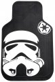 Storm Trooper With Galactic Empire Logo Star Wars Car Truck Suv Front Seat Rubber Floor Mats Pair 