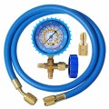 R410a Recharge Kit Ac Charging Hose R134a R22 R404a Manifold Gauge For Air Condition Refrigeration Testing 