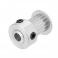 Uxcell Aluminum 16 Teeth 5mm Bore 2 032mm Pitch Timing Belt Pulley For 10mm