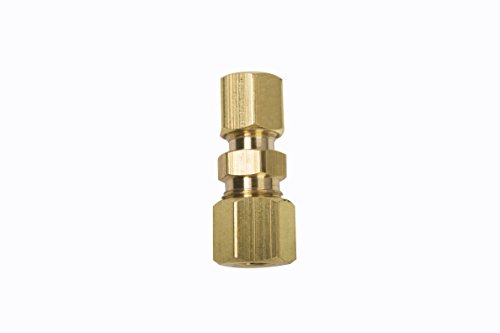 Compression Reducing Union 3 16 In Od X 1 4 Brass Fitting Pack Of 5 Hf321r6205