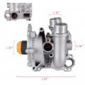 Aluminum Water Pump Assembly Fits For Audi A3 A4 Tt Vw Tiguan Jetta Golf Gti Eos Beetle Cc 2 0t Tsi Replaces 06h121026ab
