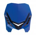 Polisport 8670800003 E-blaze Carbon Fiber Headlight With Led Lamp Compatible All Models Of Motocross Enduro In Blue