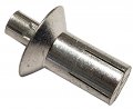 38-506-06-16-vl Aluminum Drive Rivet 3 16 Diameter X 140- 234 Grip Range Countersunk Head Plain Finish Pack Of 50 Pieces 