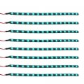 Esupport Ice Blue 12v 15 Led 30cm Car Flexible Waterproof Underbody Light Strip Decoration Pack Of 8 
