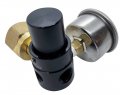 Co2 Air Shifter Regulator For Racing Drag Cars 125 Psi Black Anodized Aluminum Cga320 Tank Connection 1 8 In Fnpt Outlet Field 