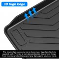 T Tgbros Cargo Mat Custom Fit For 2021-2023 2024 Chevrolet Suburban Gmc Yukon Xl Accessories All Weather Liner Rear Trunk Black
