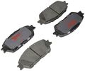Element3 Eht Front Brake Pads For Toyota Tacoma Sienna Camry Avalon Solara And Lexus Es330 Model Eht906ah Ceramic Semi Metallic 