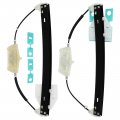 Ocpty Power Window Regulator Without Motor Rear Right Rear Left Compatible With 2005-2011 For Audi A6 Quattro 2006-2011