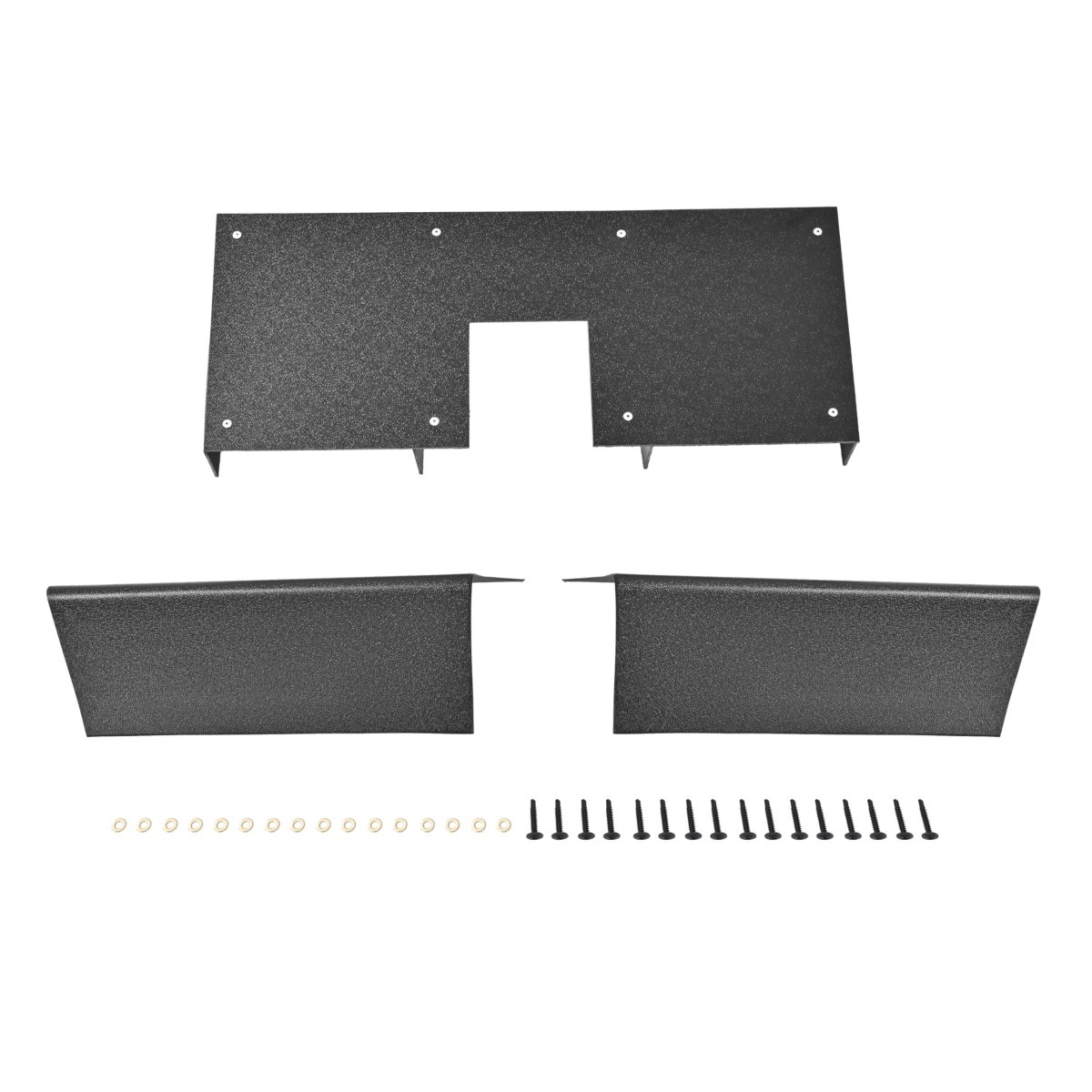 Rear Bumper Diffuser For 2012-2015 Honda Civic Sedans Coupe Lower Lip Spoiler Valance Splitter Body Kit Black Plastic