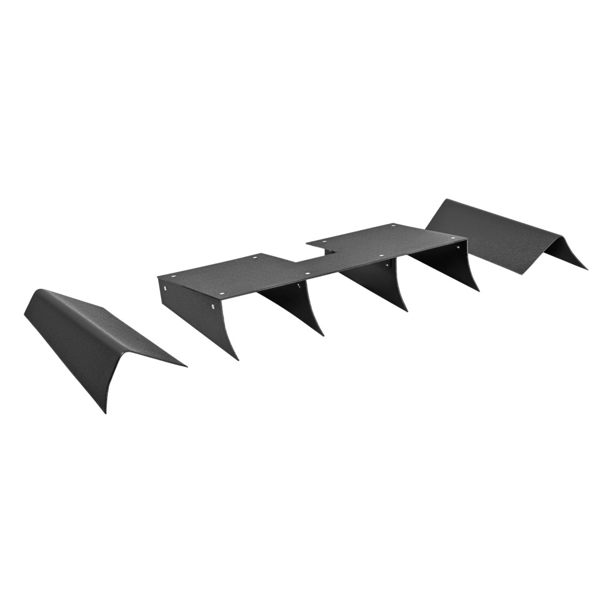 Rear Bumper Diffuser For 2012-2015 Honda Civic Sedans Coupe Lower Lip Spoiler Valance Splitter Body Kit Black Plastic