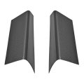 Rear Bumper Diffuser For 2012-2015 Honda Civic Sedans Coupe Lower Lip Spoiler Valance Splitter Body Kit Black Plastic