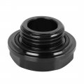 X Autohaux Black Aluminum Alloy Gas Oil Filler Plug Cover Engine Fuel Tank Cap For Toyota
