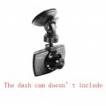 Sslhong Car Suction Cup For Dash Cam Holder With 6 Types Adapter Black
