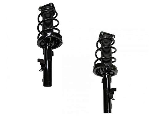 Front Strut And Coil Spring Set Of 2 Compatible With004-2010 Volvo S40 2 4l 5-cylinder
