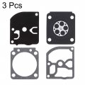 Uxcell Carburetor Rebuild Kit Gasket Diaphragm For Rb-77 021 023 025 Ms210 Ms230 Ms250 Engines 3pcs