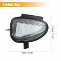 X Autohaux 1 Pair Side Mirror Puddle Light Led Lamp Left And Right White Fit For Volkswagen Golf 6 Gti 2009-2013