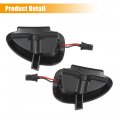 X Autohaux 1 Pair Side Mirror Puddle Light Led Lamp Left And Right White Fit For Volkswagen Golf 6 Gti 2009-2013