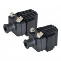 2pcs Ignition Coils Replacement For Mercury Outboard 25hp Engine 1980 1982-2006 18-5186 339-7370a13 339-832757a4 