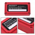 G-plus Red Heavy Duty 4 Way Bus Bar Power Nylon Fiberglass Distribution Box I Type Screw 300a 48v Dc
