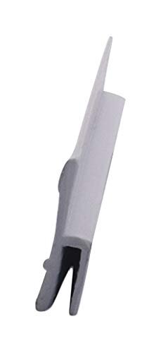 White Rigid Vinyl Lip Frame For Single Strength Glazing Pl15967 72 In Long