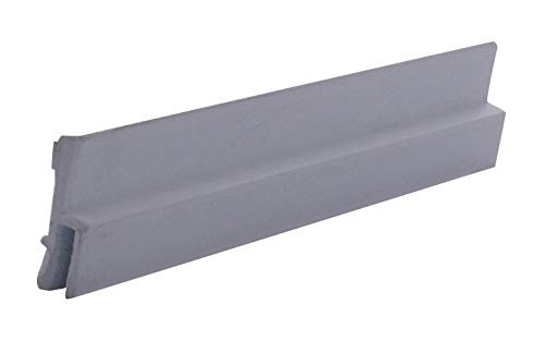 White Rigid Vinyl Lip Frame For Single Strength Glazing Pl15967 72 In Long