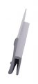 White Rigid Vinyl Lip Frame For Single Strength Glazing Pl15967 72 In Long