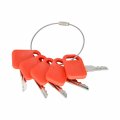 Manioiity Eli80-0138 5pcs Ignition Keys T209428 Kv1342 Compatible With John Deere Skid Steers 313 315 317 318d 320 240 250 260