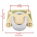 Caltric Rear Left Brake Caliper Compatible With Polaris Ranger 570 Full Size 2016-2020 Disc