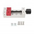 Mini Flat Clamp 50mm Aluminum Table Bench Vise Drill Press Vice Fixing Tool Diy Sculpture Craft Carving