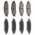 Ceramic Brakes Pads Ocpty Quick Stop Front Rear Brake Pad Fit For 2008-2014 Cadillac Cts