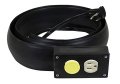 Electriduct Lay Flat Electrical Power Extension Cord Cover Cable Protector 6 Feet Black 