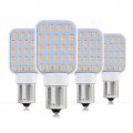 Leisure Led 4 Pack Rv Interior Light Rotating Bulb Super Bright 312 Lumen 1141 1156 Ba15s 24-smd Camper Trailer Lamp 10-30v 