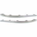 Front Bumper Trim Molding Pair For Hyundai Elantra 2009 2010 2011 2012 Touring Wagon Driver And Passenger Side Primed Hy1046105 