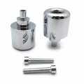Hongk- Chromed Bar Ends Compatible With Cb599 Vfr800 Cb919 900rr 929rr 954rr Vtr Rc51 Cbr1100 B01c0sz13k