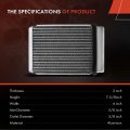A-premium Hvac Heater Core Compatible With Ford Explorer 2002-2007 Lincoln Aviator 2003-2005 Mercury Mountaineer 2002-2006