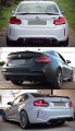 Fits For 2014-2021 Bmw 2 Series F22 M235i M240i F87 M2 Carbon Fiber M4 V Style Duckbill Highkick Trunk Spoiler Wing