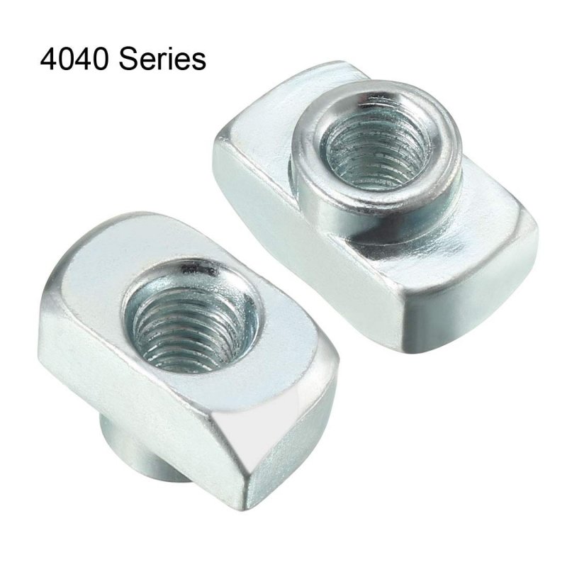 Sliding T Slot Nuts M6 Female Thread For 4040 Series Aluminum Extrusion Profile Pack Of 10