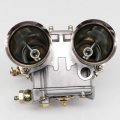 Kipa Carburetor Replace For 45 Dcoe Side Draft 45mm Twin Choke Carb Part Number 19600 060 017 2-bbl With Gasket Carbon Dirt Jet
