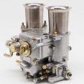 Kipa Carburetor Replace For 45 Dcoe Side Draft 45mm Twin Choke Carb Part Number 19600 060 017 2-bbl With Gasket Carbon Dirt Jet