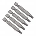 Uxcell 5 Pcs Sq2 Magnetic Square Head Screwdriver Bits 1 4 Inch Hex Shank 2-inch Length S2 Power Tools Drive